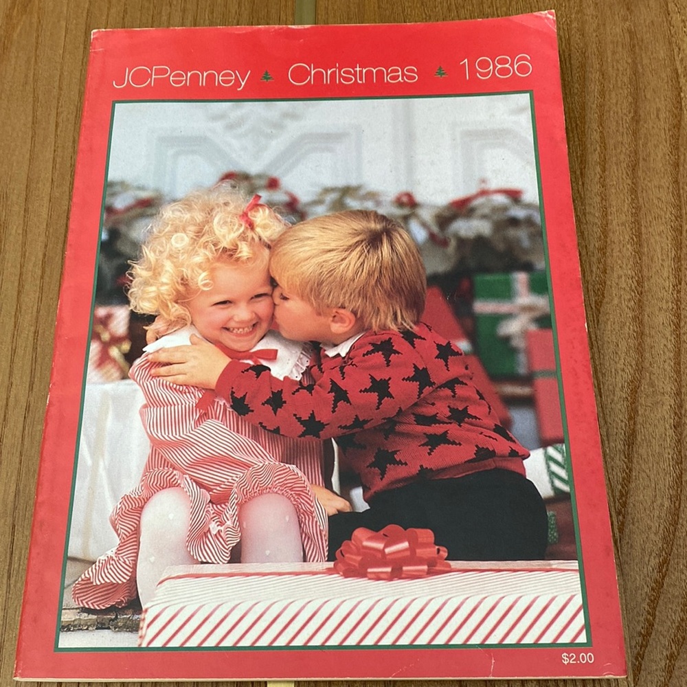 Vintage 1986 JCPenney Christmas Holiday Catalog 535 pages featuring toys, etc